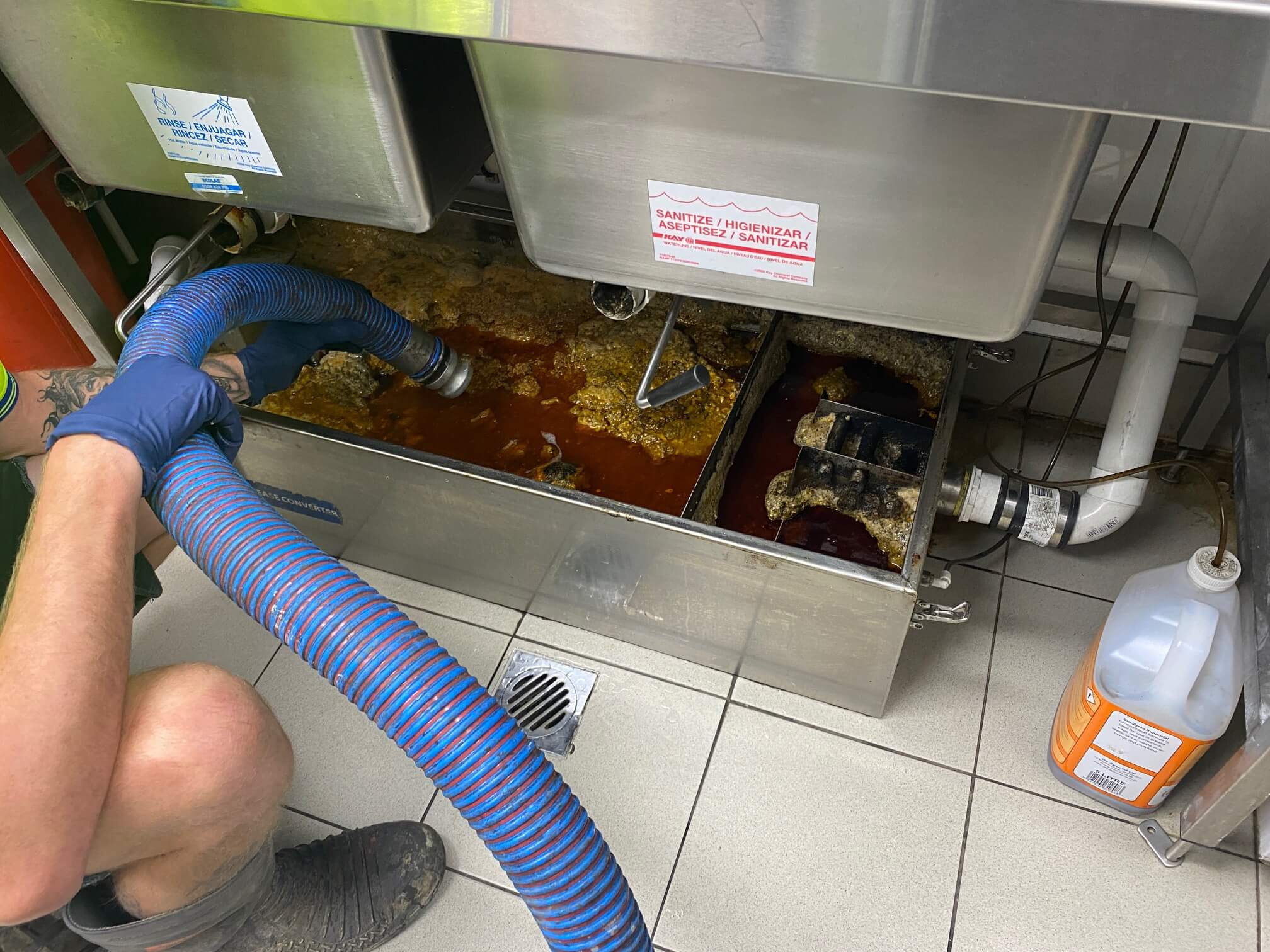 Grease Trap Cleaning in Lufkin